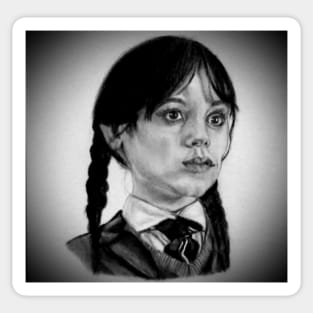 Wednesday Addams Sticker